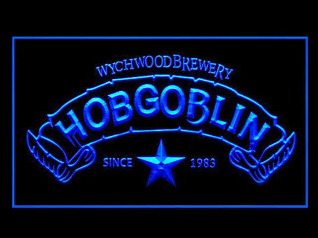 Hobgoblin Wychwood Bar Beer Pub Store Neon Light Sign
